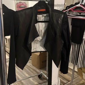 Alice and olivia leather jacket